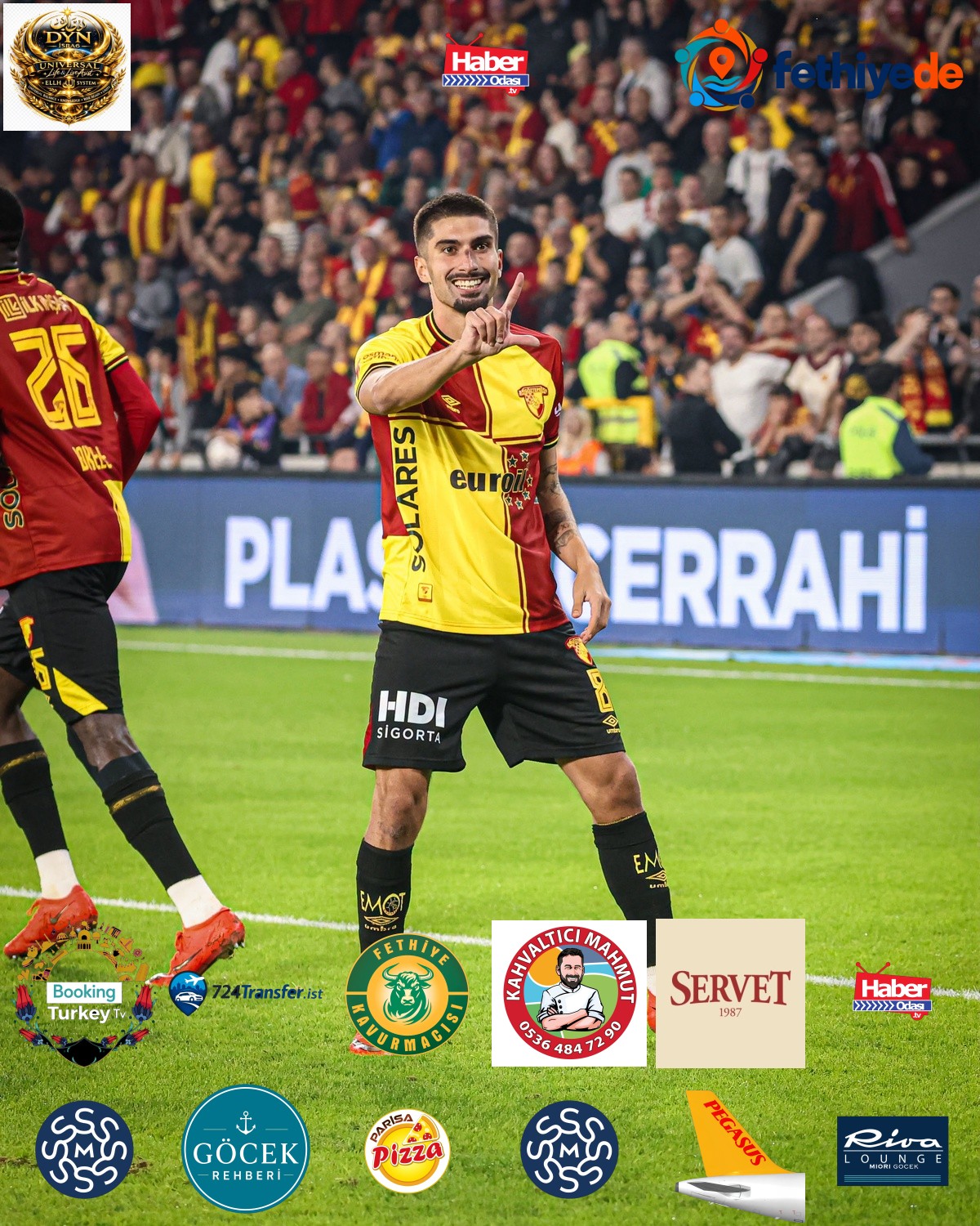 Göztepe ilk kez 3'te 3 yaparak puanını 12'ye çıkardı, Fenerbahçe öncesi moral buldu