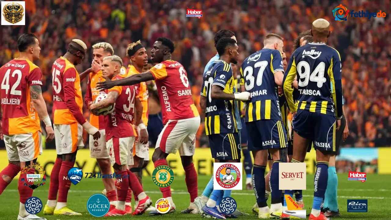 Galatasaray - Fenerbahçe derbisi Süper Lig'de tarihe geçecek