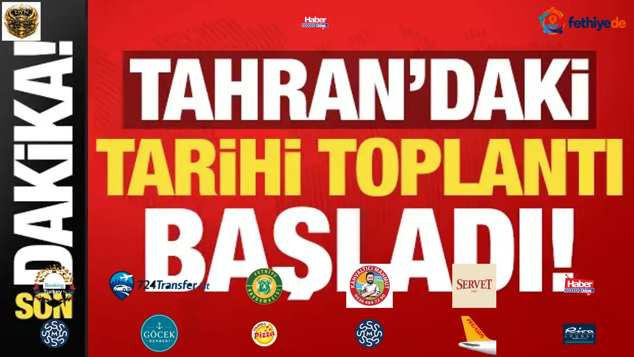 Son dakika: Tahran'daki tarihi toplantı başladı!