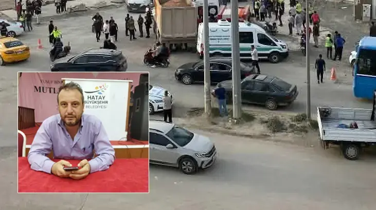 Hatay'da feci kaza: Hafriyat kamyonunun altında kalan motosikletli hayatını kaybetti