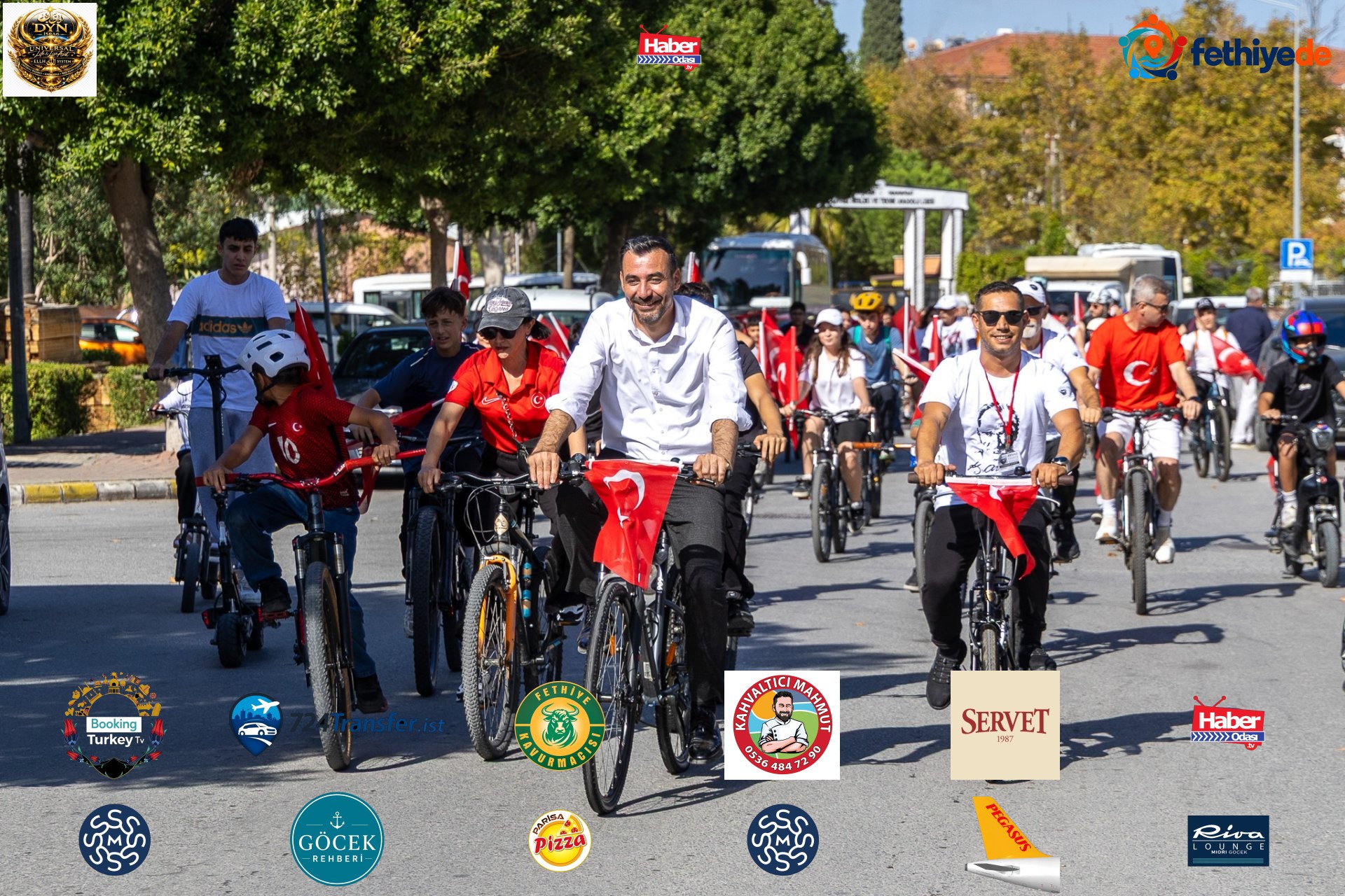 Manavgat Cumhuriyet’in 103. Yılı için Pedal Çevirdi