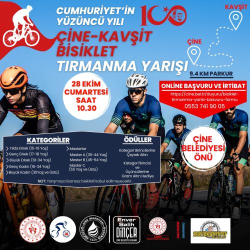 Bisiklet tırmanma yarışı başvuru formu