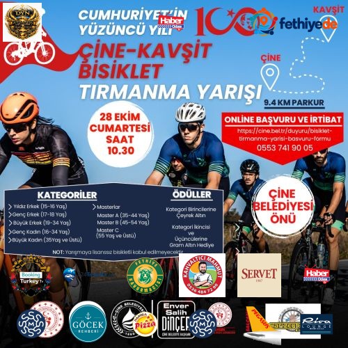 Bisiklet tırmanma yarışı başvuru formu