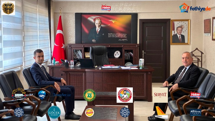 Başkanımızdan Kaymakam Şahin’e Hayırlı Olsun Ziyareti