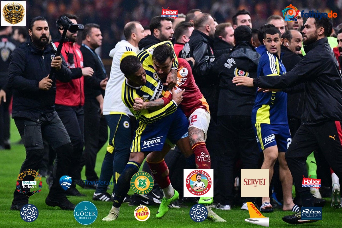 Galatasaray-Fenerbahçe derbisi dünyada olay oldu: Utanç verici