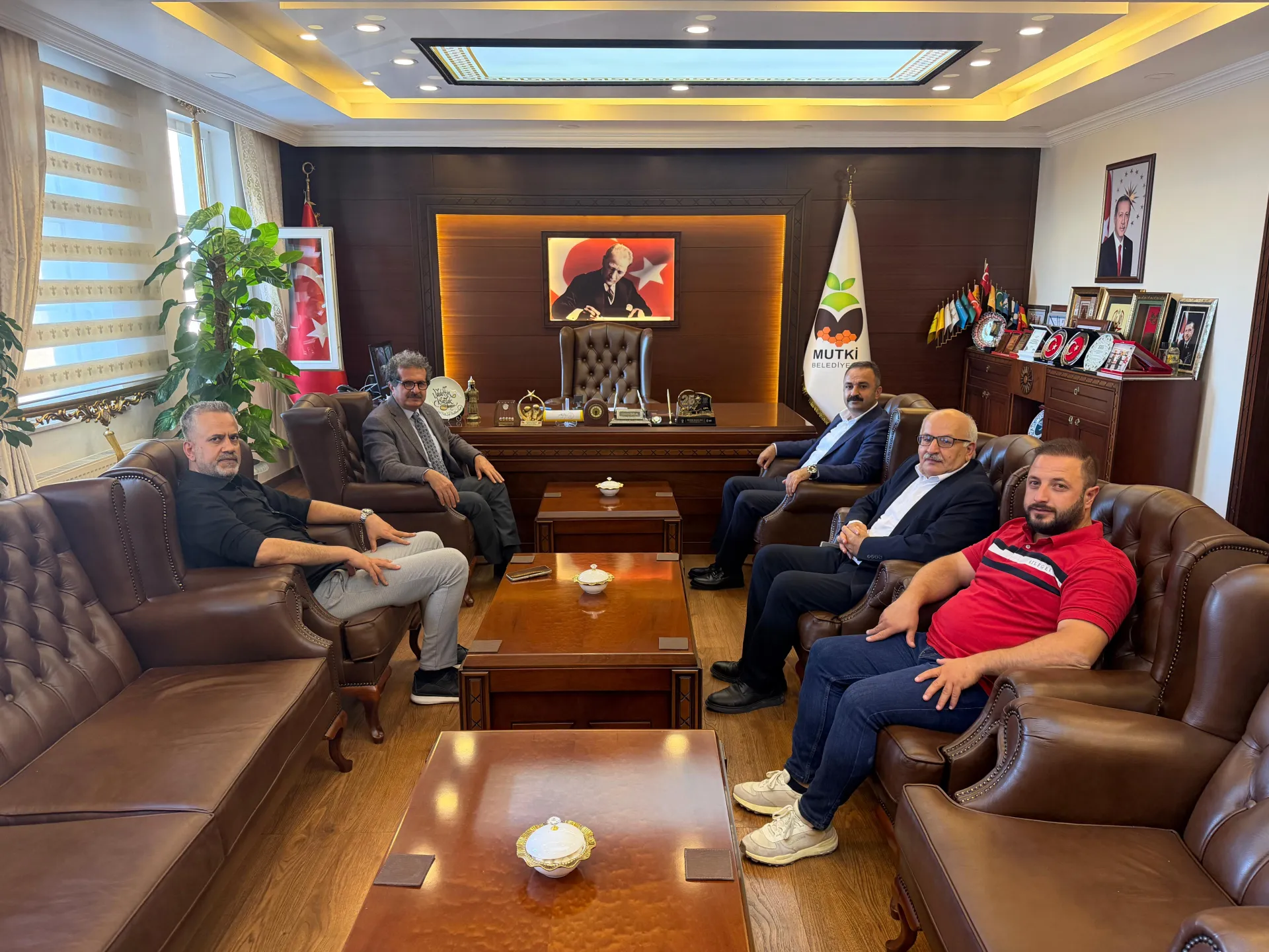 DAKA Genel sekreteri Mehmet Emin ÇAKAY' dan Belediyemize ziyaret | Ziyaret