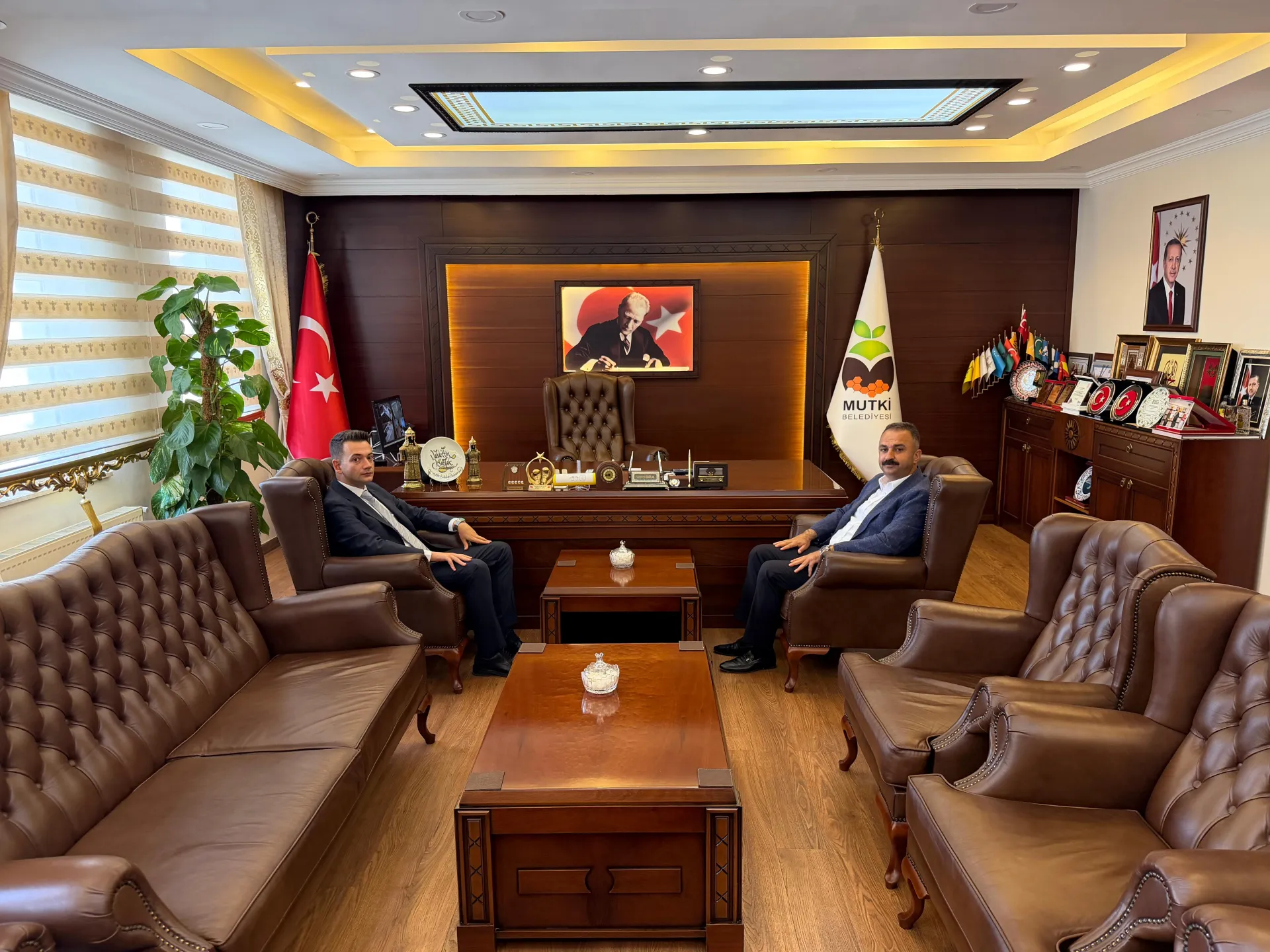 İlçe Kaymakamımız Sayın Barış AYTÜRK Belediyemize İade-i Ziyarette Bulundu | Gündem