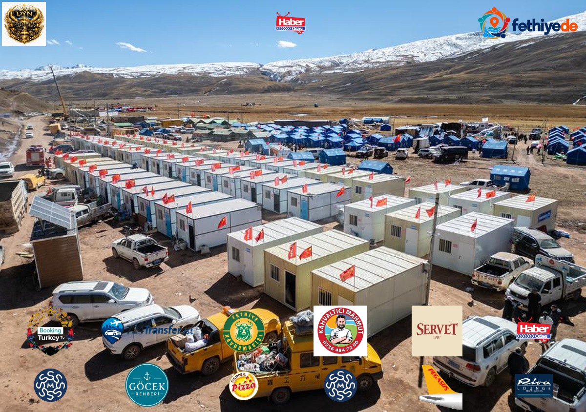 Albüm: Çin'in Xizang (Tibet) bölgesindeki depremzedelere prefabrik ev desteği