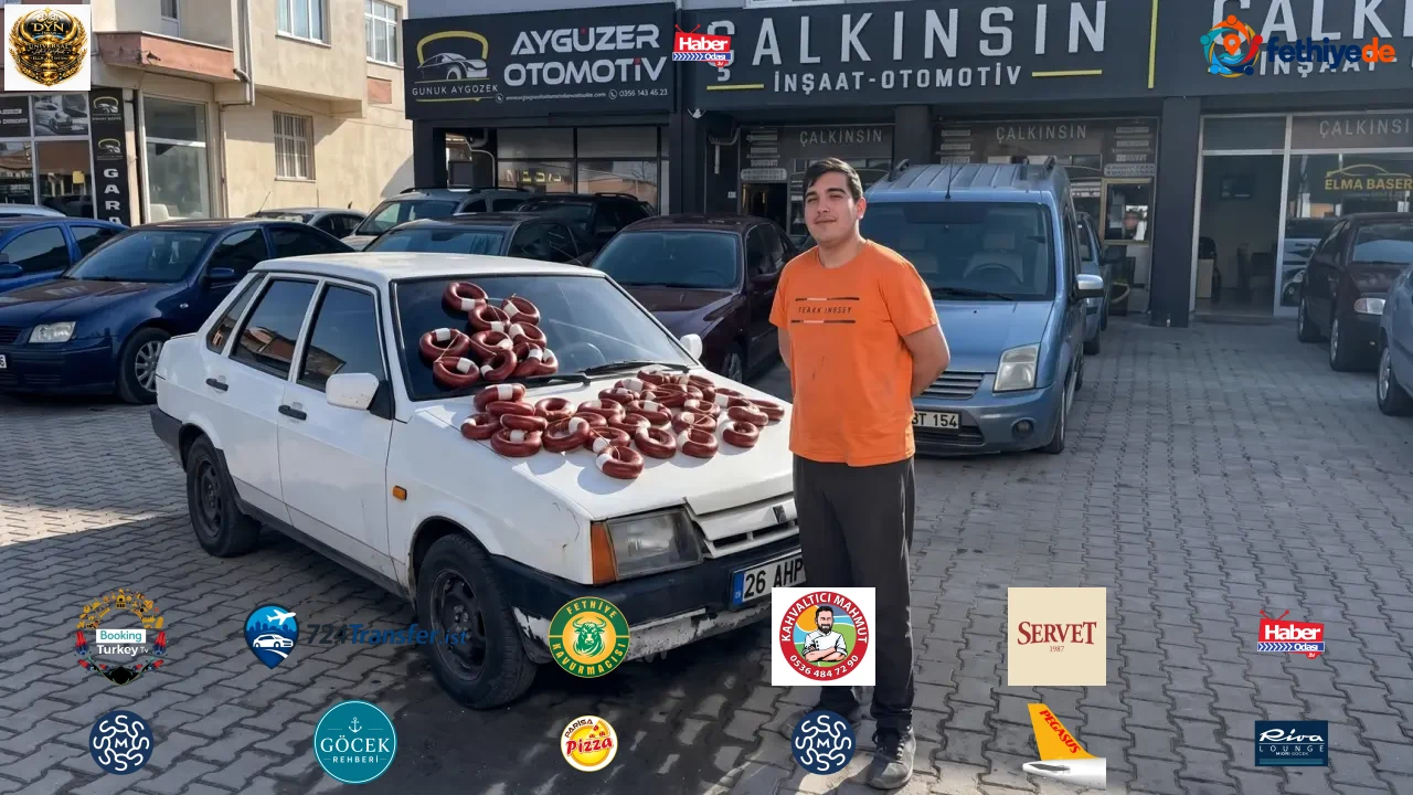 Eskişehir’de ilginç takas! Otomobilini 100 kilo dana sucuğuyla değiştirdi
