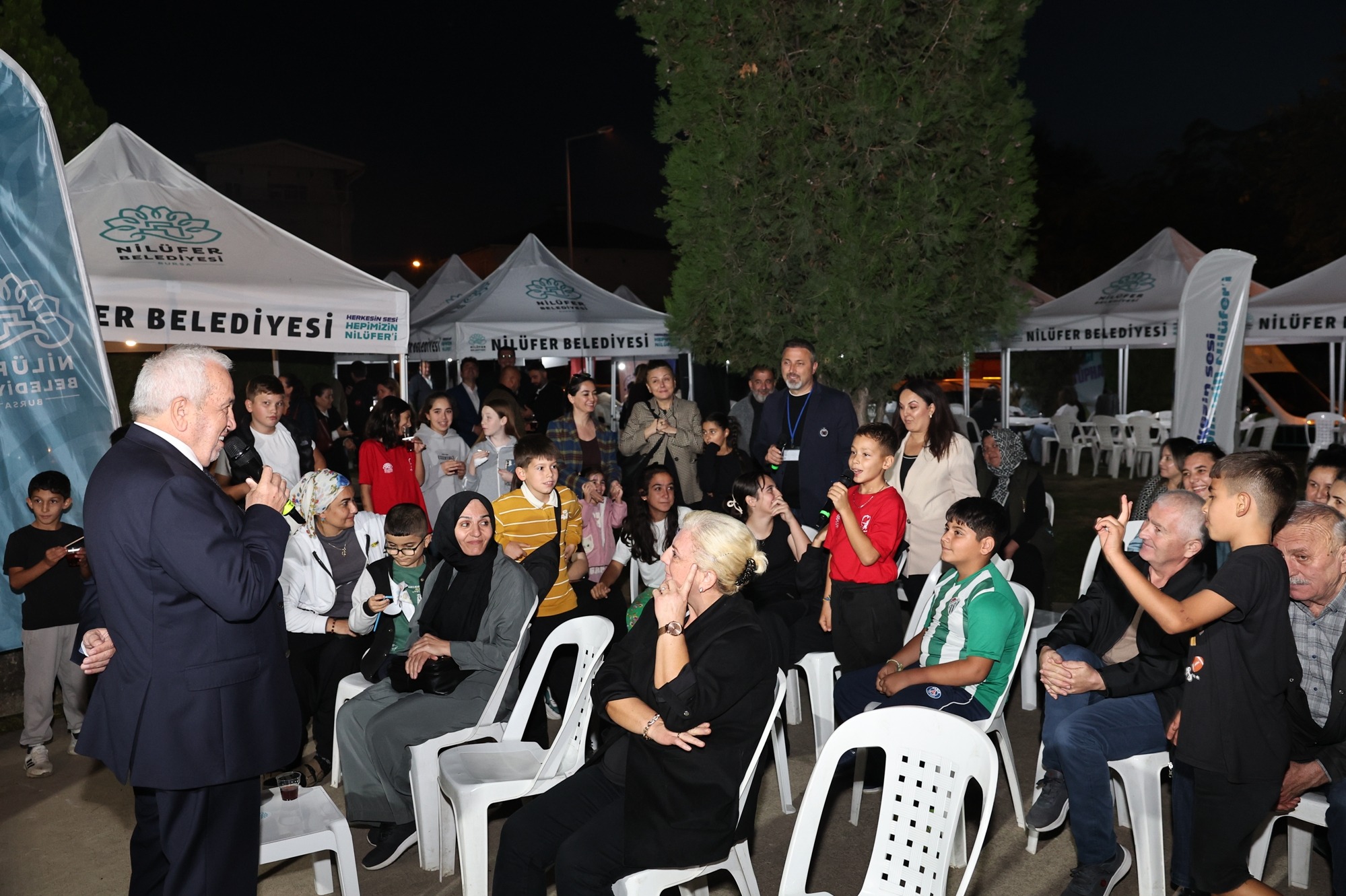 Başkan Şadi Özdemir Akçalar’da vatandaşlarla buluştu