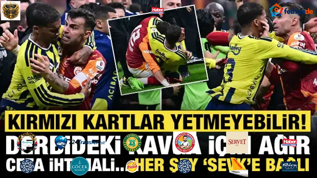 Kırmızı kart yetmeyecek! Derbinin önüne geçen kavgada verilecek cezalar ağır olabilir