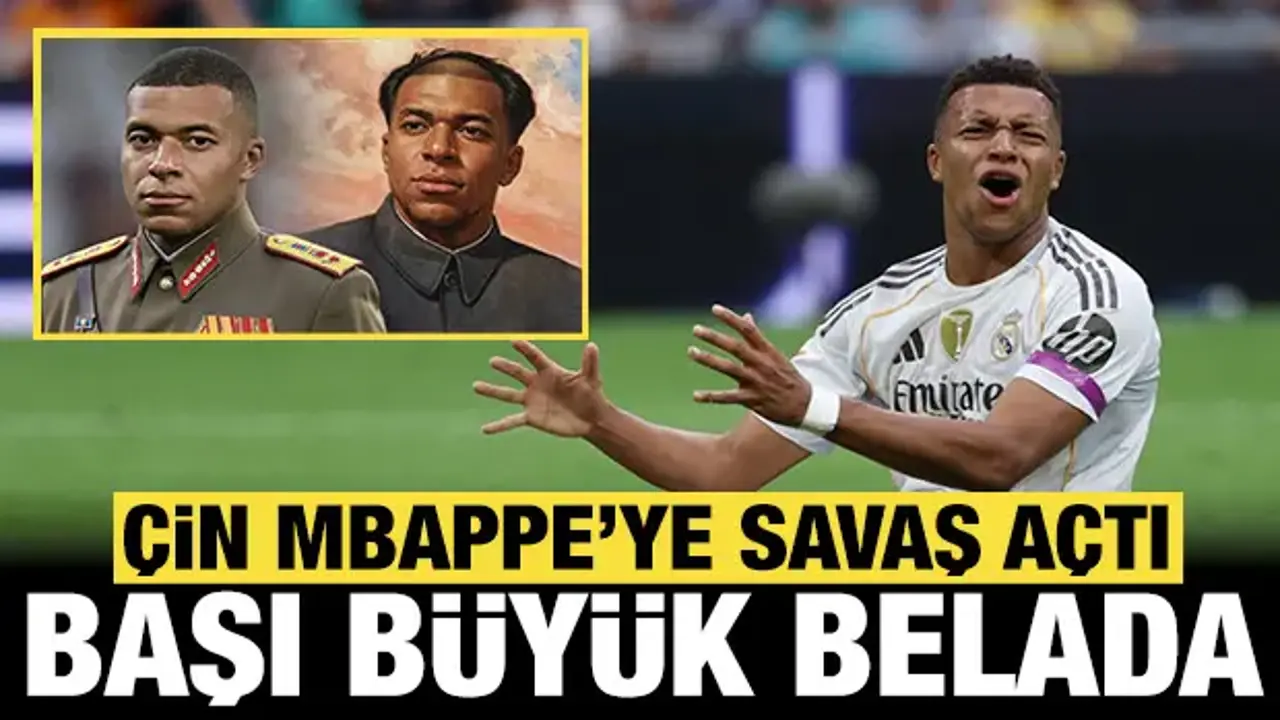 Çin devlet televizyonu Mbappe'yi hedef aldı: Diktatör demişti, açıklama yaptı.