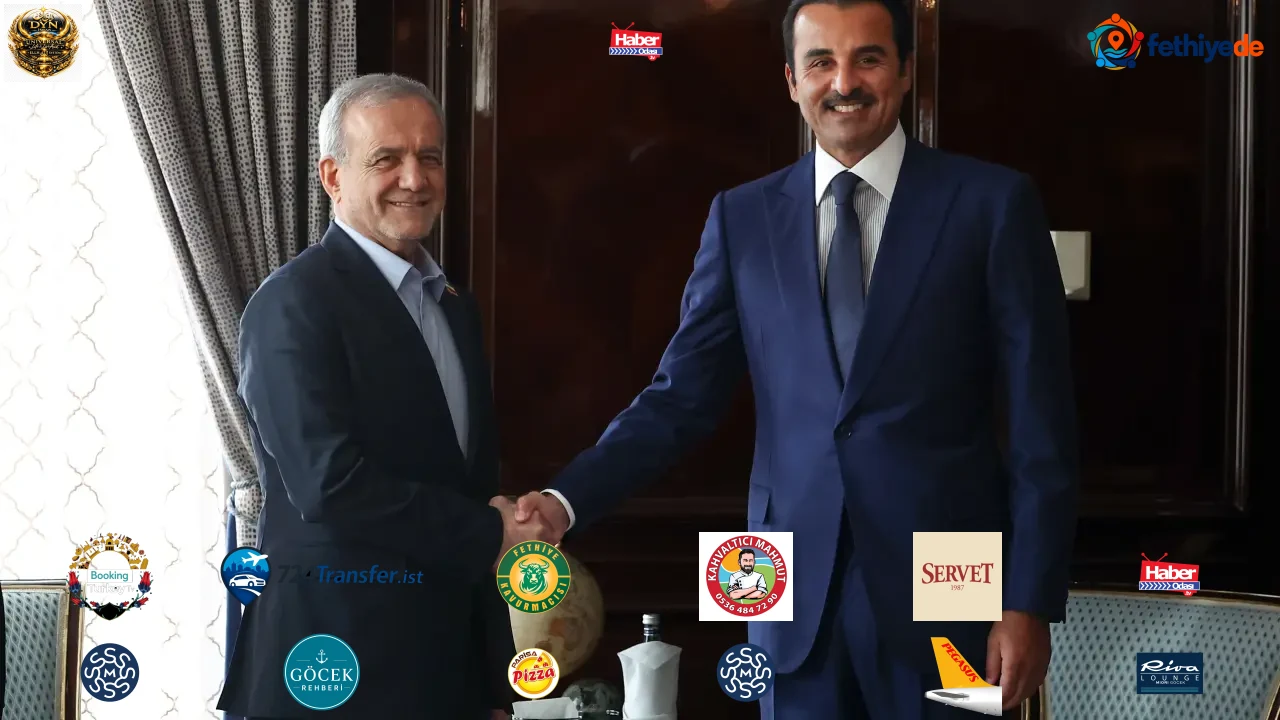 Pezeşkiyan Moskova'da: Katar Emiri ile görüştü