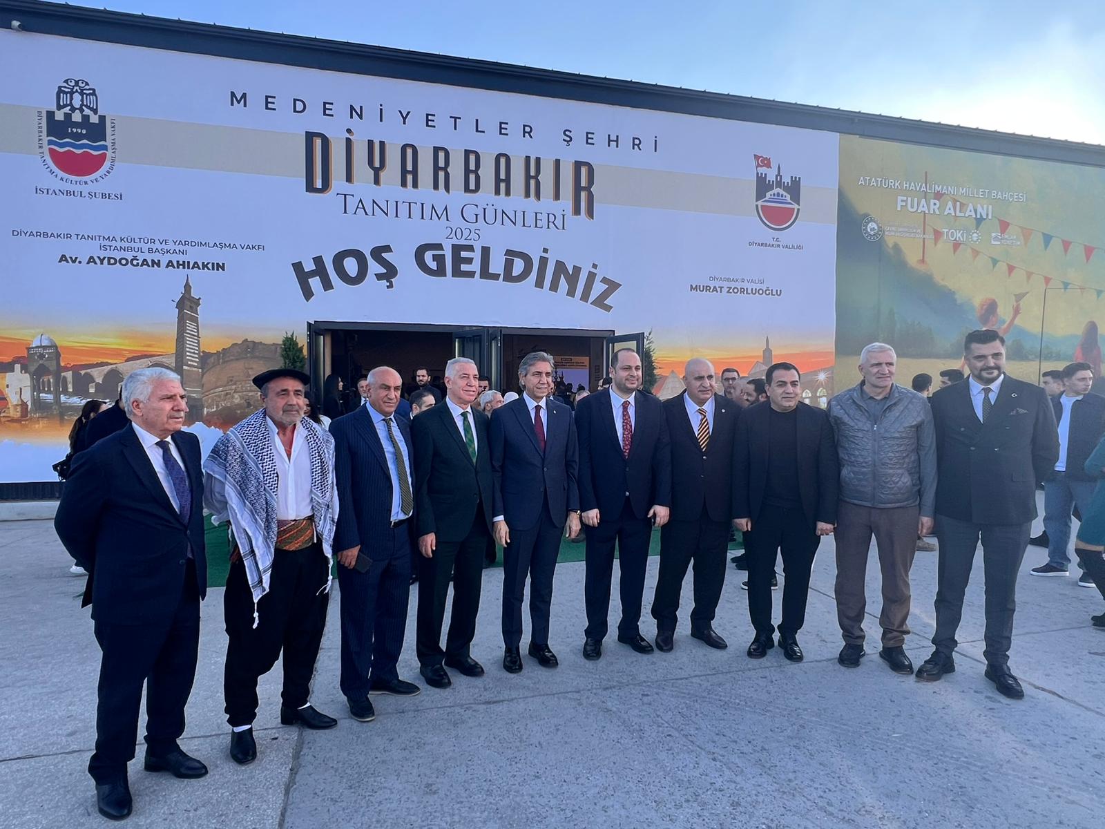 Diyarbakır tanıtım günleri’nin açılışını bugün büyük bir heyecanla yaptık.