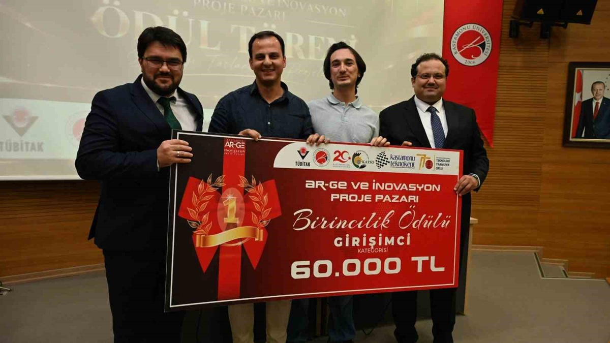 PRINTHERE, Kastamonu'da proje pazarında birinci olup 60 bin lira kazandı