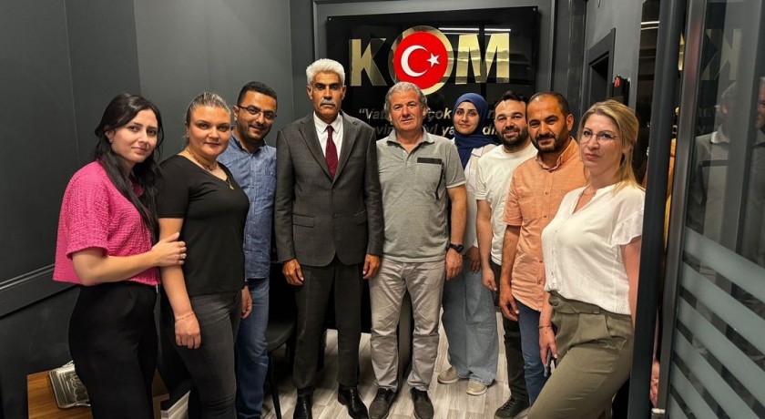 Kayseri KOM Şube Müdürü ve KOM Şube Personellerini Ziyaret - Haber