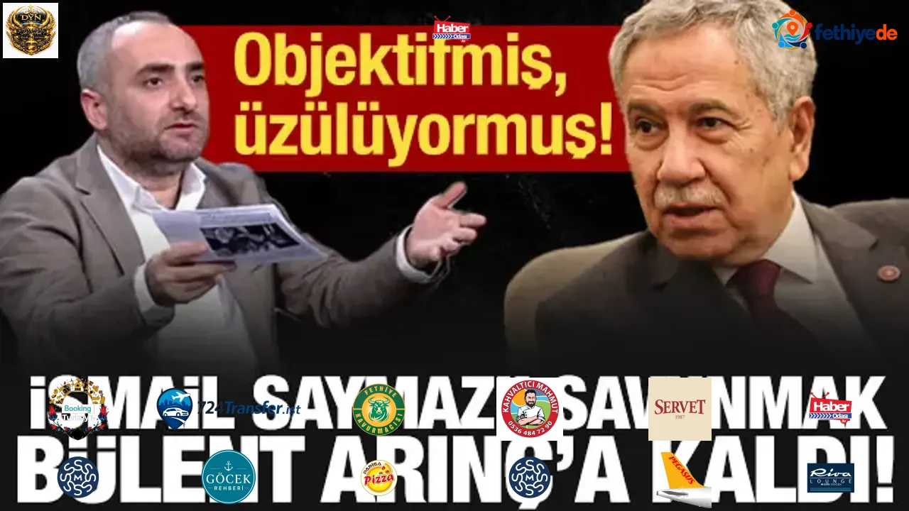 İsmail Saymaz'ı savunmak Bülent Arınç'a kaldı: Trajik ve komikmiş!