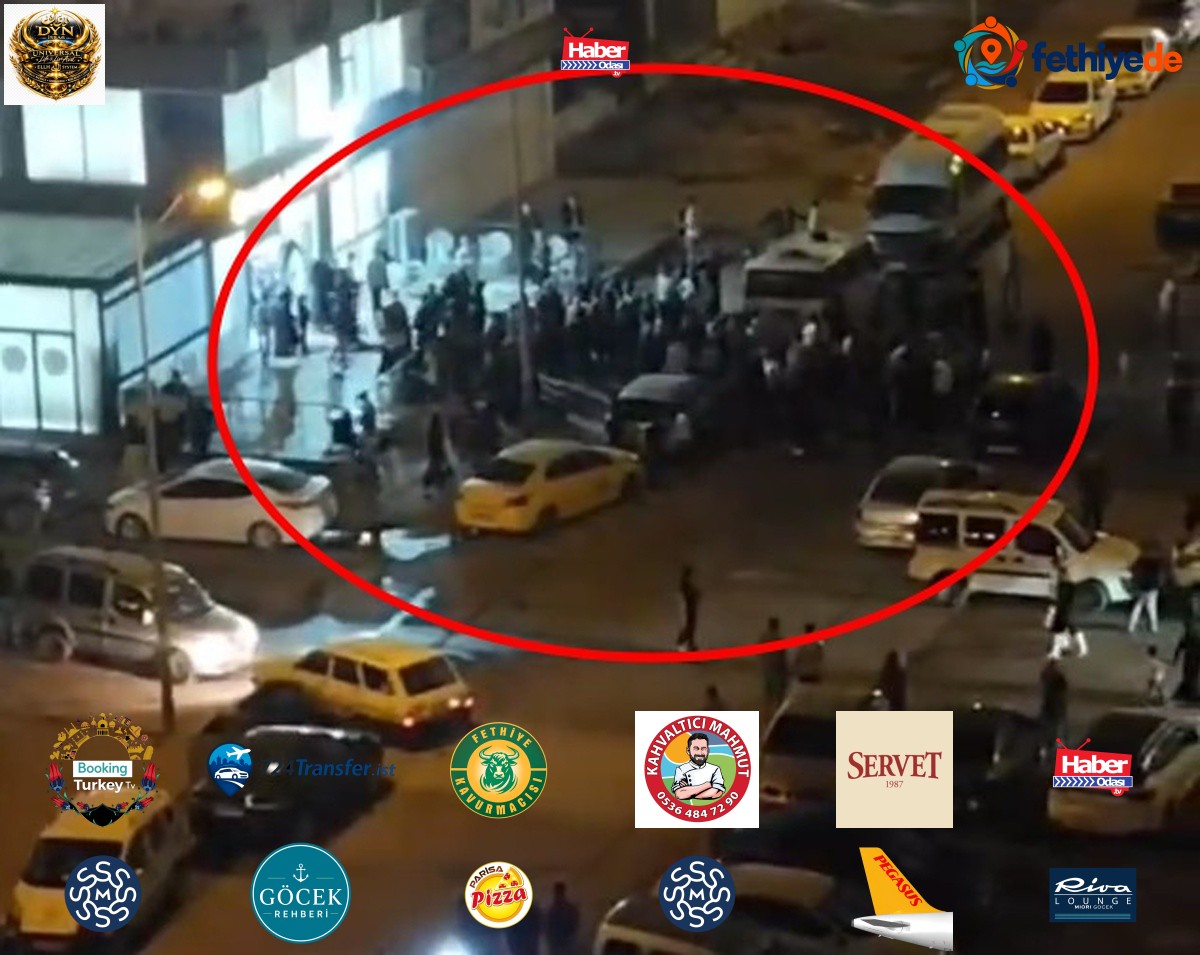 Mardin Kızıltepe'de nişan töreninde gelin ve damat tarafı birbirine sandalye fırlattı