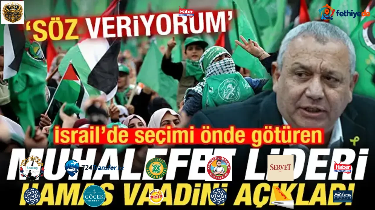 İsrail'de seçimi önde götüren muhalefet lideri Hamas vaadini açıkladı: Söz veriyorum...
