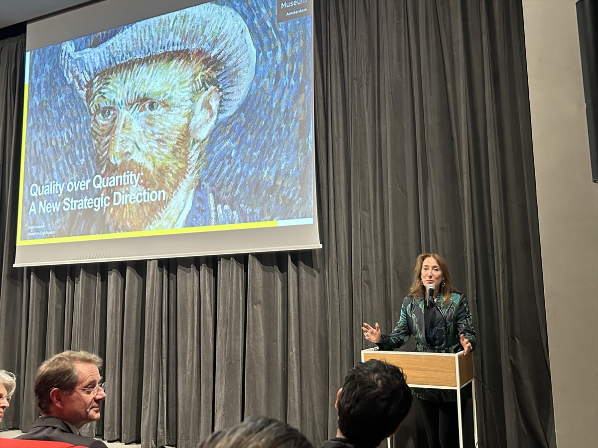 Van Gogh Müzesi Direktörü Gordenker, İstanbul Modern'de strateji değişimini anlattı