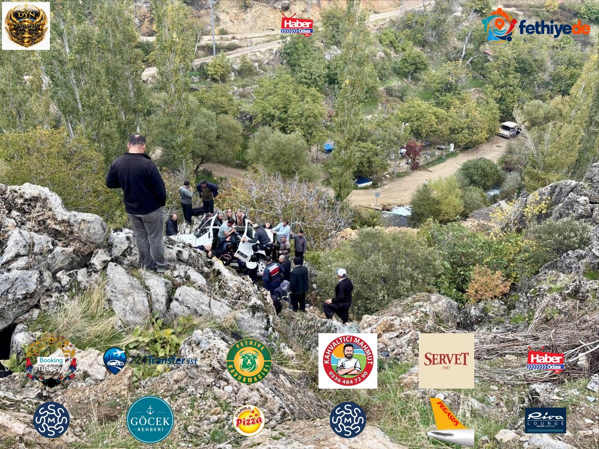 Çağlayancerit'te yoldan aşağıya düşen araçta 1 kişi yaralandı