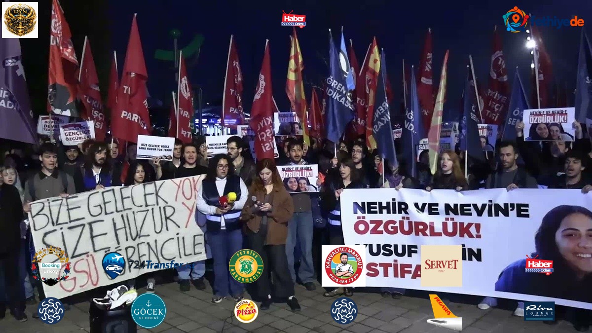 TİP, pankart astıkları gerekçesiyle tutuklanan 2 öğrenci için Beşiktaş'ta toplandı