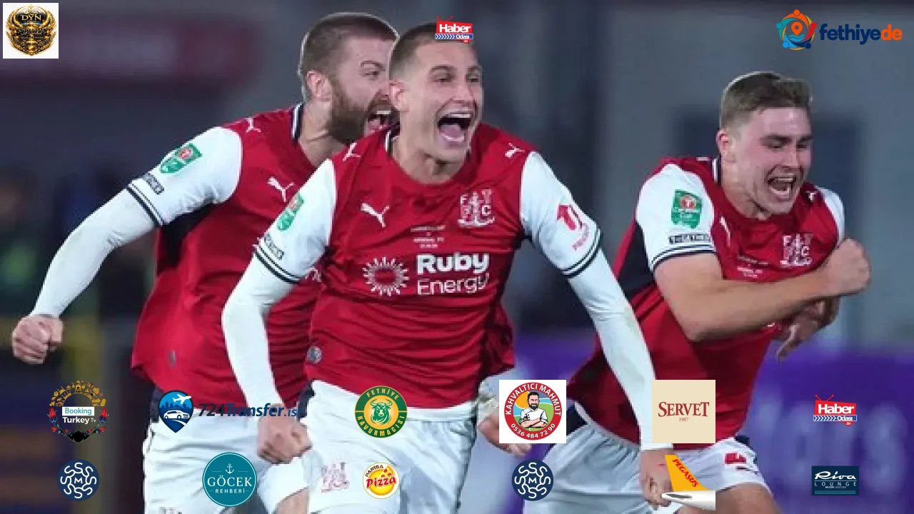 4. lig ekibi Fleetwood Town Arsenal'i kupada eledi!