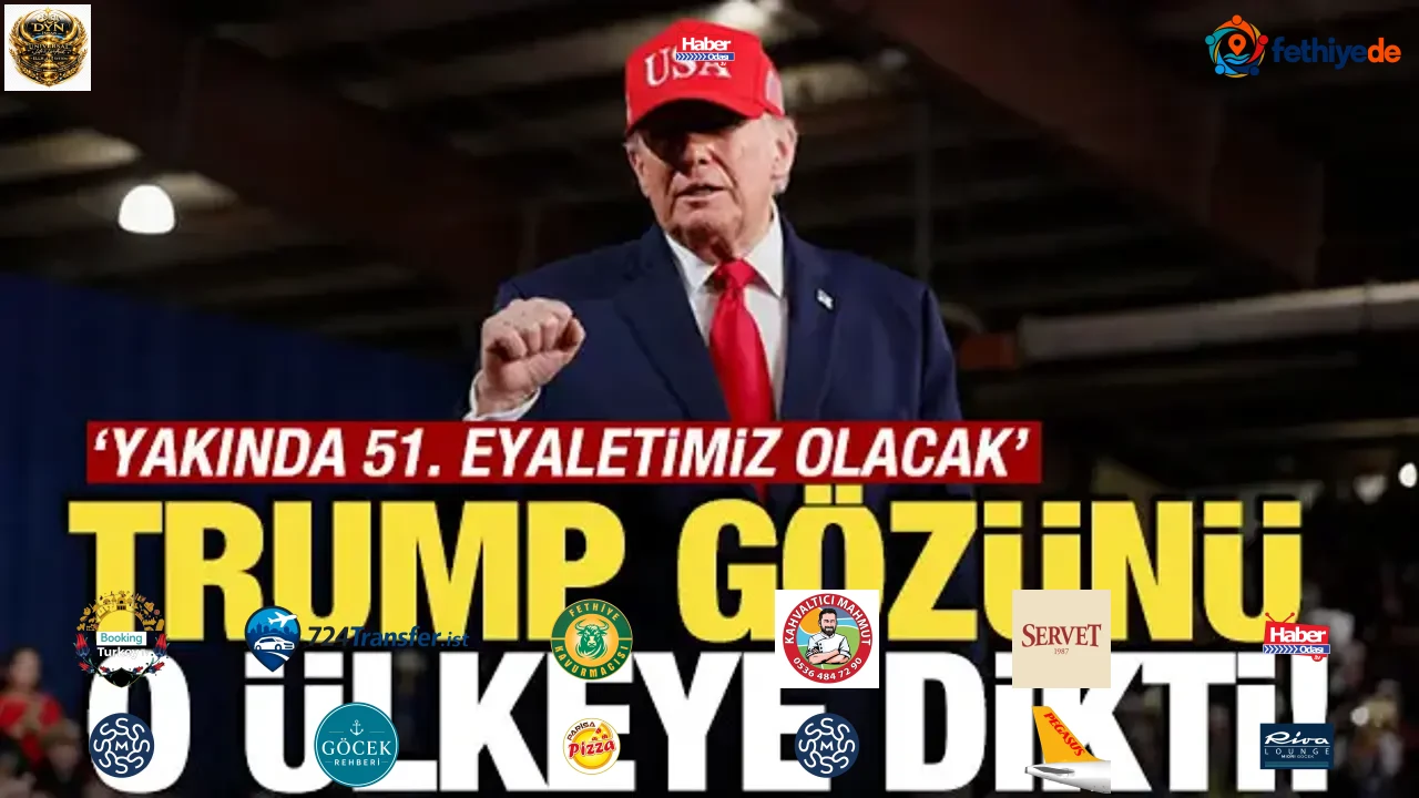 Trump gözünü o ülkeye dikti! 'Yakında 51. eyaletimiz olacak'