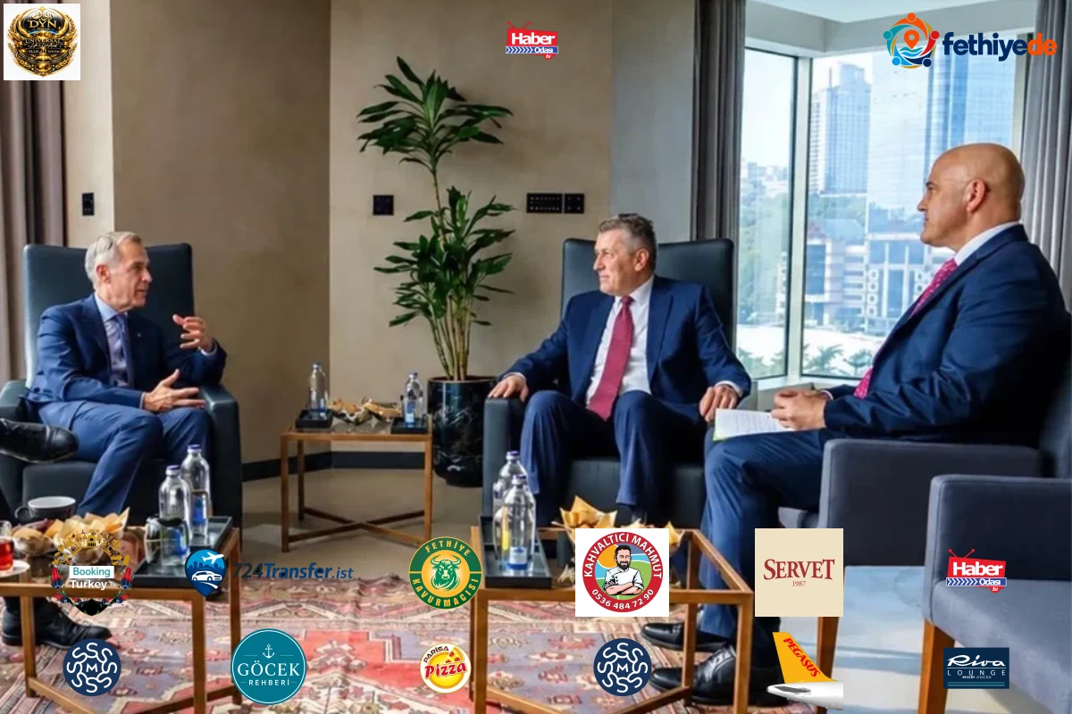 Sabancı Holding Yönetim Kurulu Başkanı Hayri Çulhacı ve CEO Kıvanç Zaimler, Kanada Başbakanı Mark Carney'le İstanbul'da görüştü