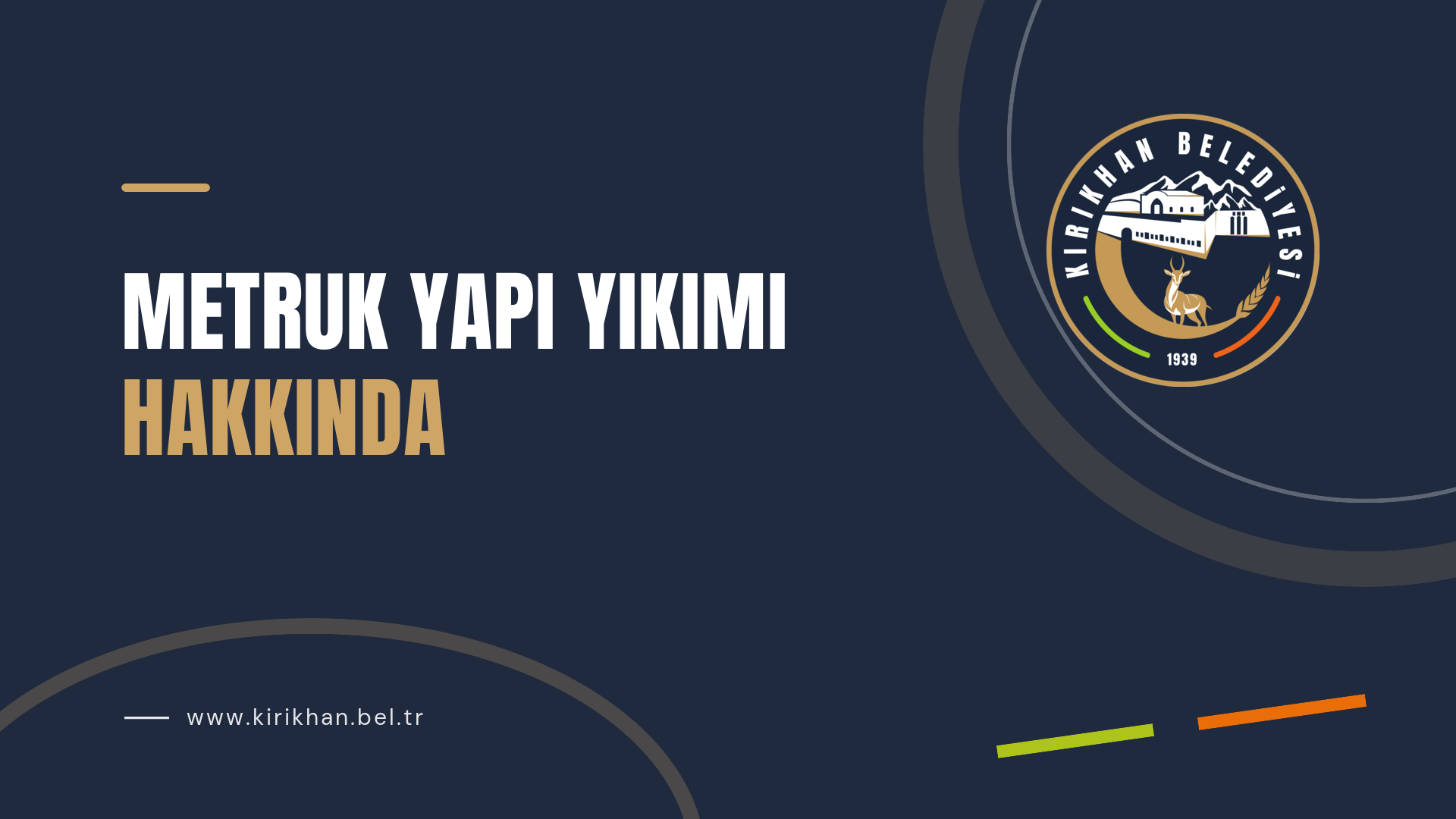 Metruk Yapı Yıkımı Hakkında