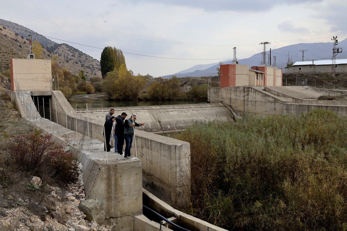 Bayburt HES ve Yıldırım HES'te balık geçitleri ile can suyu denetlendi