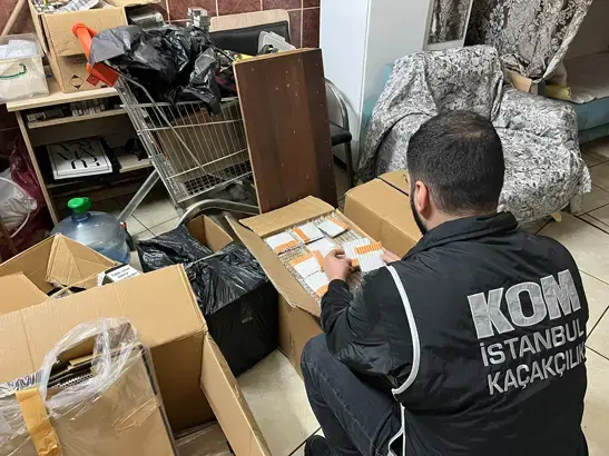 İstanbul'da kaçak tütün operasyonu! 12 şüpheli hakkında gözaltı kararı