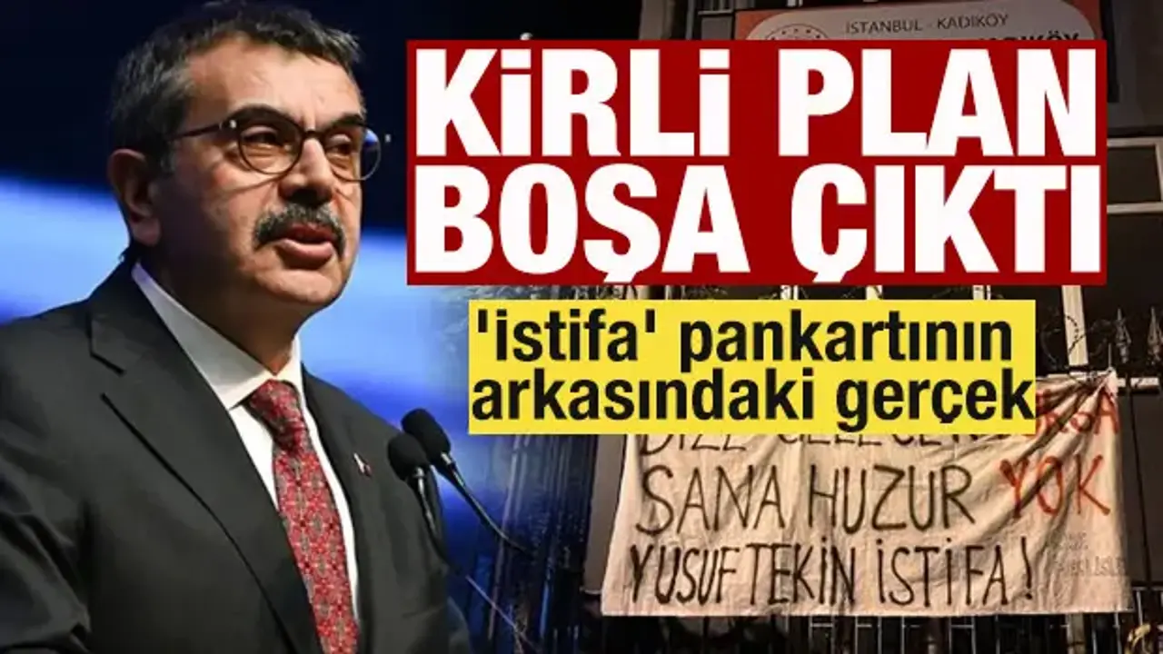 Kadıköy Lisesine yönelik planları boşa çıktı! 'İstifa' pankartının arkasındaki gerçek