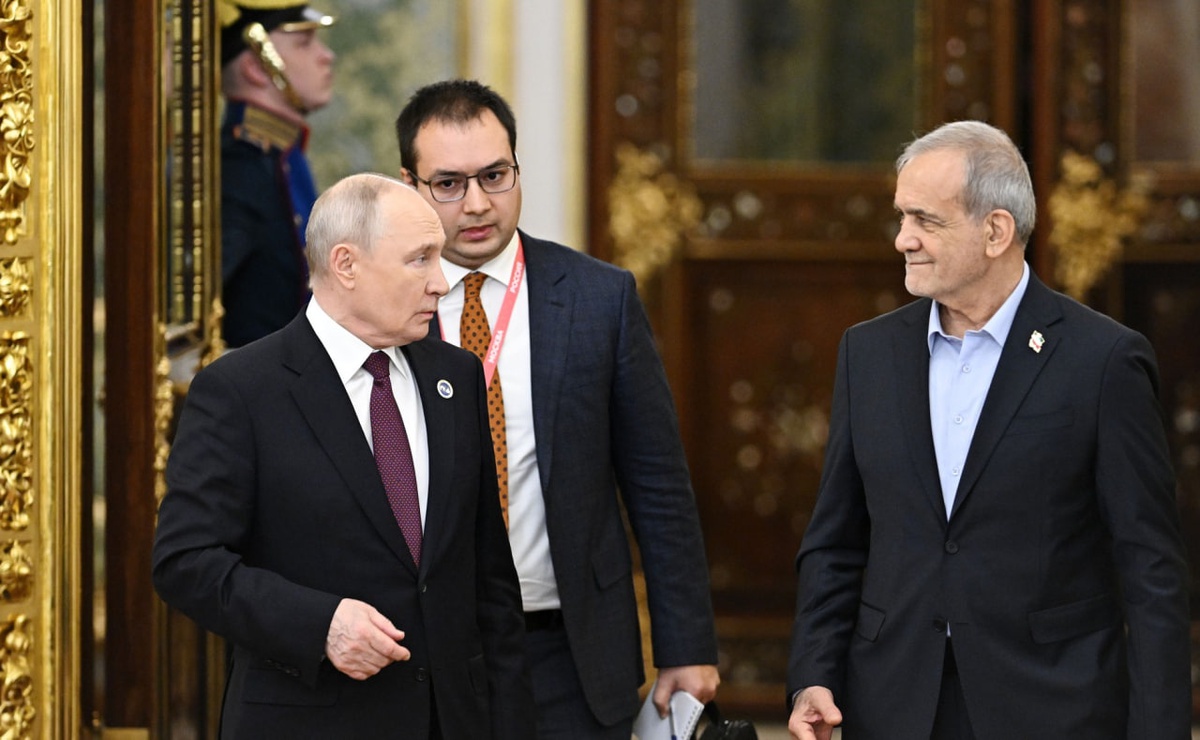 Putin ile Pezeşkiyan Moskova'da buluştu, ticaret hacmi ilk 8 ayda yüzde 10,4 arttı