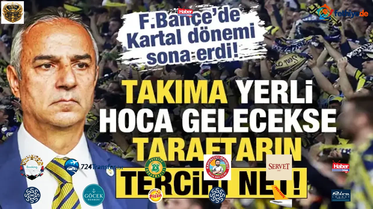 Fenerbahçe'de İsmail Kartal dönemi sona erdi! Yerli hoca gelecekse taraftarın tercihi net