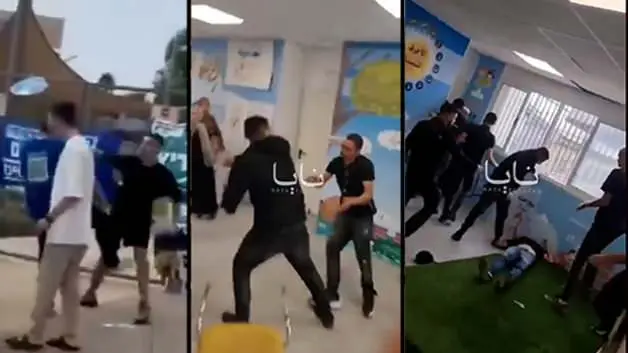 Siyonist İsrailliler sandık başında Arap seçmene saldırdı