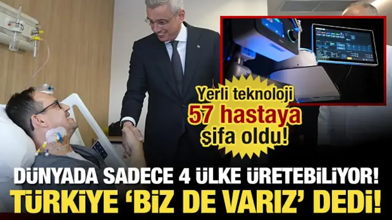 Dünyada sadece 4 ülke üretiliyor! Türkiye 'Biz de varız' dedi, 57 hastaya şifa oldu!
