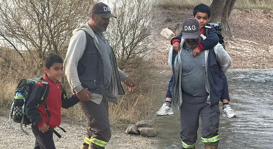 Yürek burkan olay! Önce 3 kızını şimdi ise oğlunu her gün sırtında taşıyor: Dilekçe yazdık sonuç alamadık