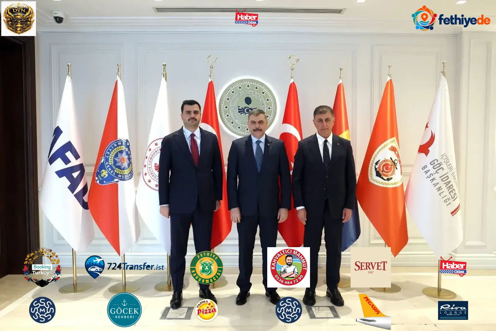 Bakan Çiftçi, AK Parti'li İnan ve Cemil Tugay'ı kabul etti