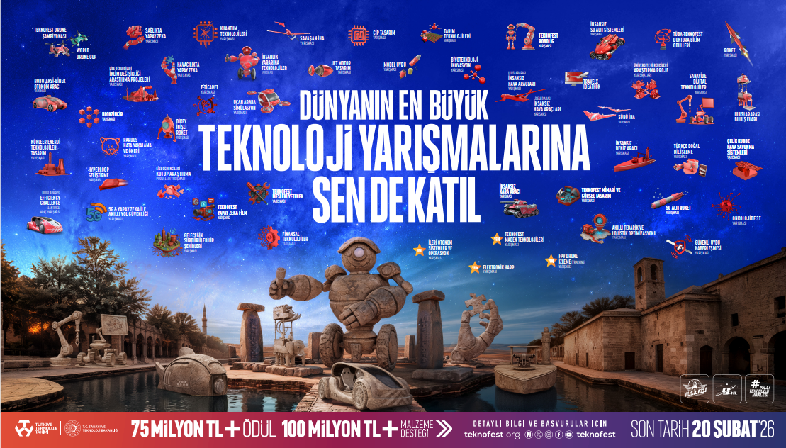Dünyanın en büyük teknoloji yarışlarına sende katıl
