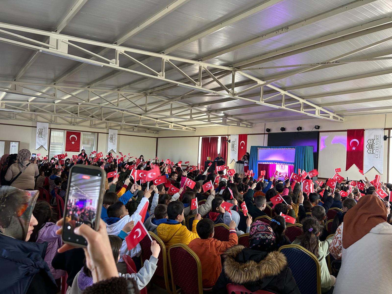 Güzelyurt’ta “çocuklar eğleniyor kültür ve sanat festivali” coşkusu