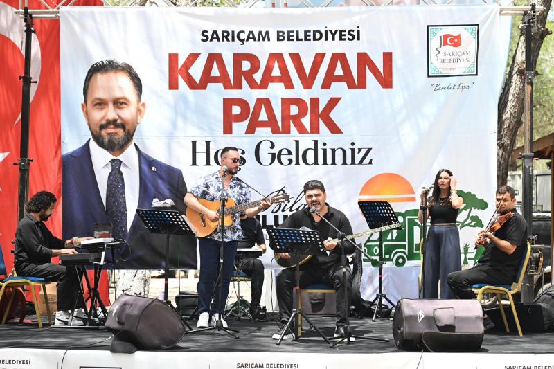 Sarıçam Belediyesi Karavan Parkı Hizmete Açıldı