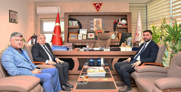 Başkan Özaşkın’dan Gençlik ve Spor İl Müdürü Aslan’a Ziyaret