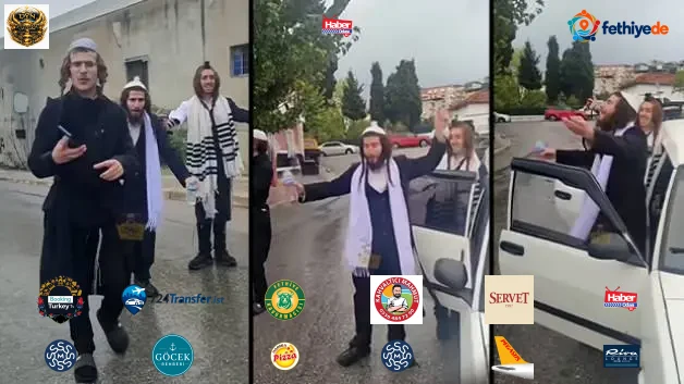 İzmir’de zıplayan Yahudilerin görüntüleri viral oldu
