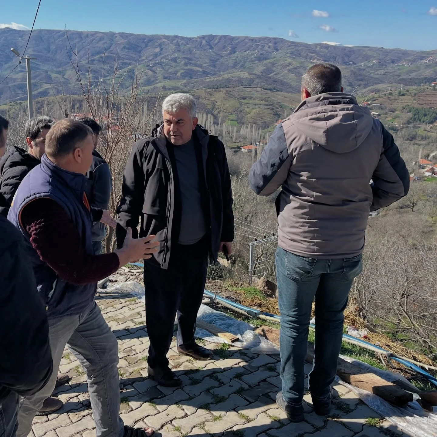 Başkanımız Nasuh Coşkun Yağıştan Etkilenen Cevizli Mahallemizi Ziyaret Etti