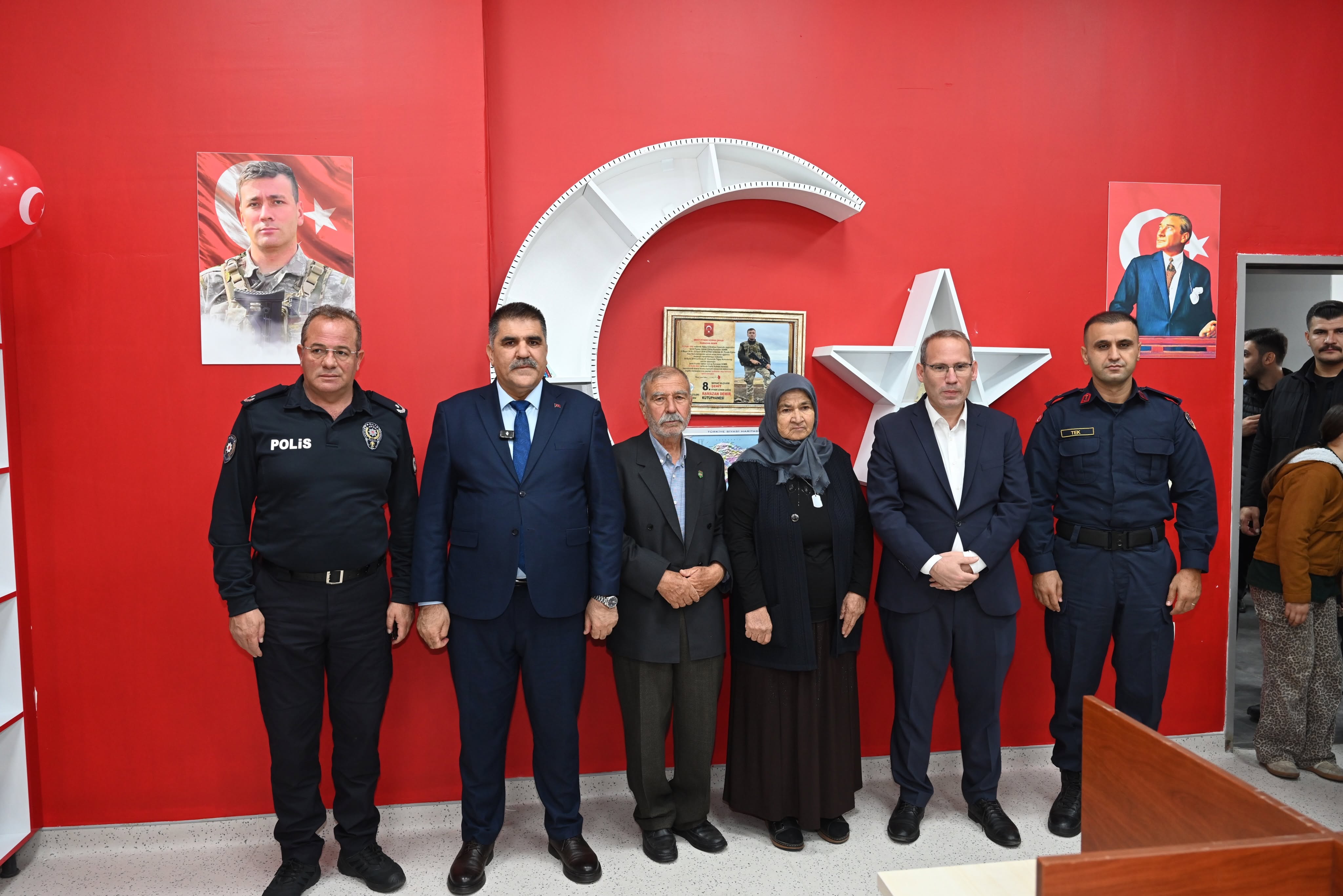Şehidimiz ramazan demir’in adi kütüphanede yaşayacak