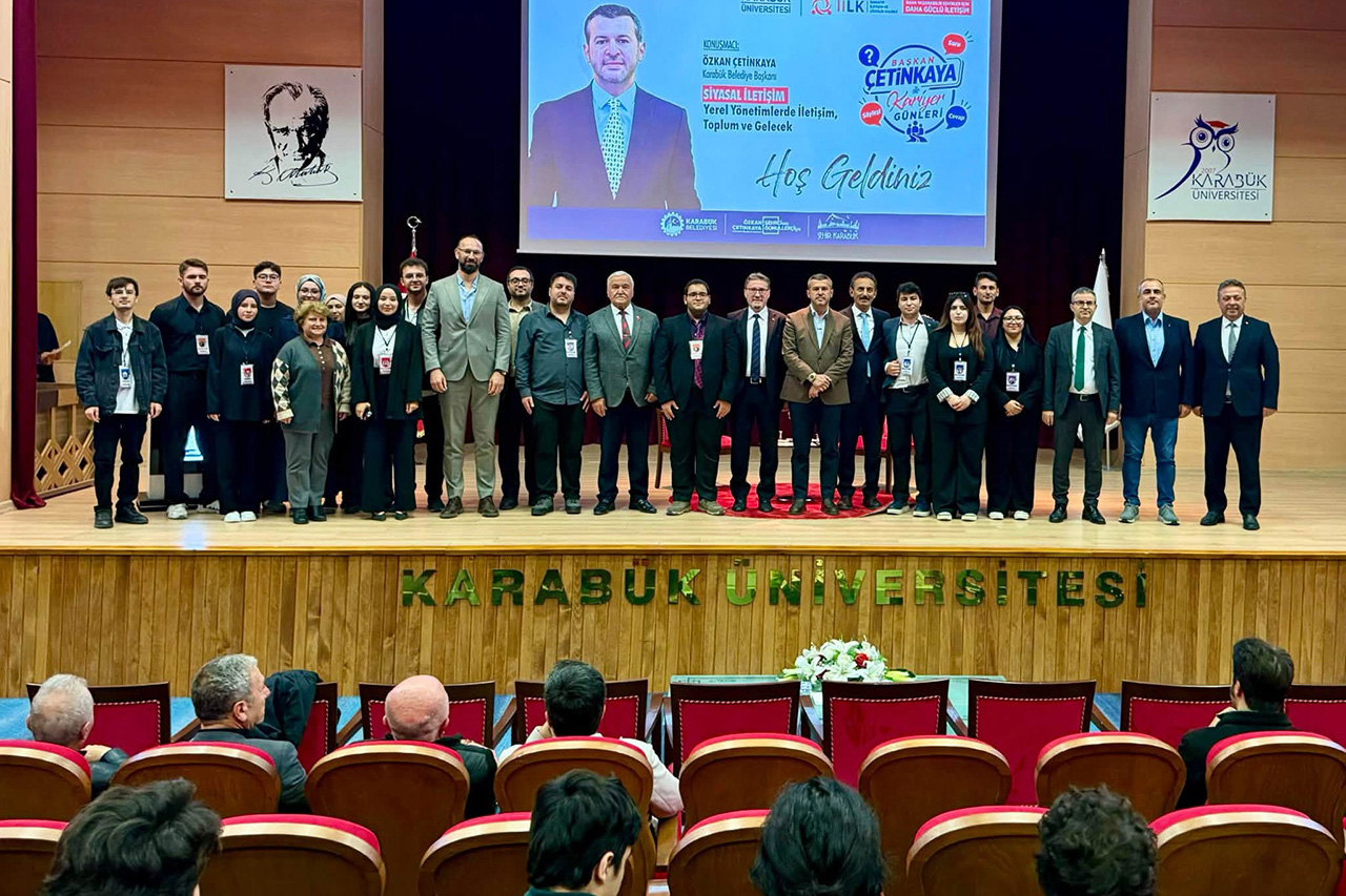 Başkan Çetinkaya ile Kariyer Günleri Devam Ediyor