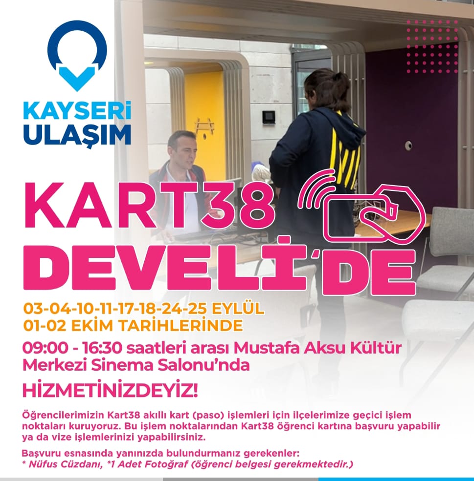 KART 38 DEVELİ DE - Develi Belediyesi