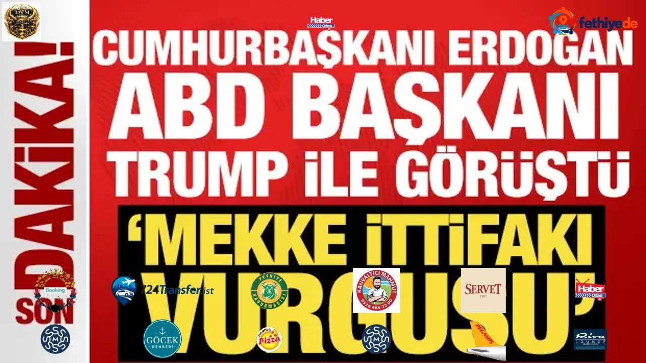 Cumhurbaşkanı Erdoğan, Trump ile görüştü