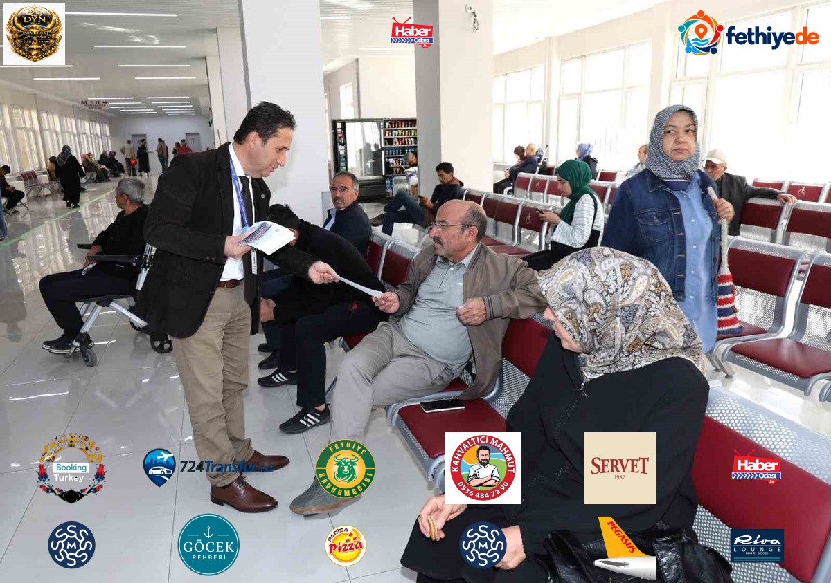 ERÜ Hastanelerinde 26 Ekim Hasta Hakları Günü için bilgilendirme standı açıldı
